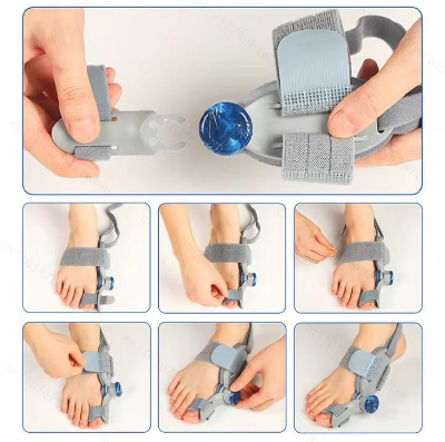 Picture of Bunion Corrector for Women & Men Big Toe: Adjustable Bunion Fix for Big Toe Separation Pain Relief - Orthopedic Bunion Splint with Straightener for Toes Alignment Hallux Valgus Correction