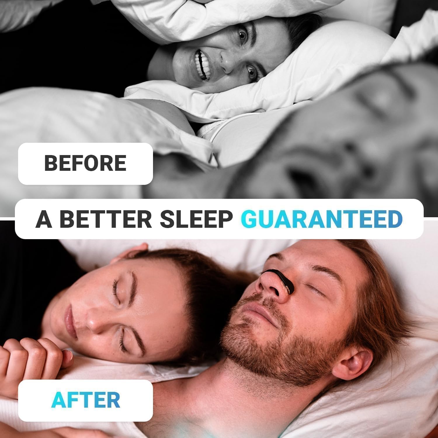 Picture of 5Pcs Magnetic Nasal Glue Strips | Breathing Nasal Strip | Anti Snoring Nose Clip | Skin Safe Sleep | Nasal Dilator For Breathing | Snoring Stopper For Men | Breathing Starter Kit