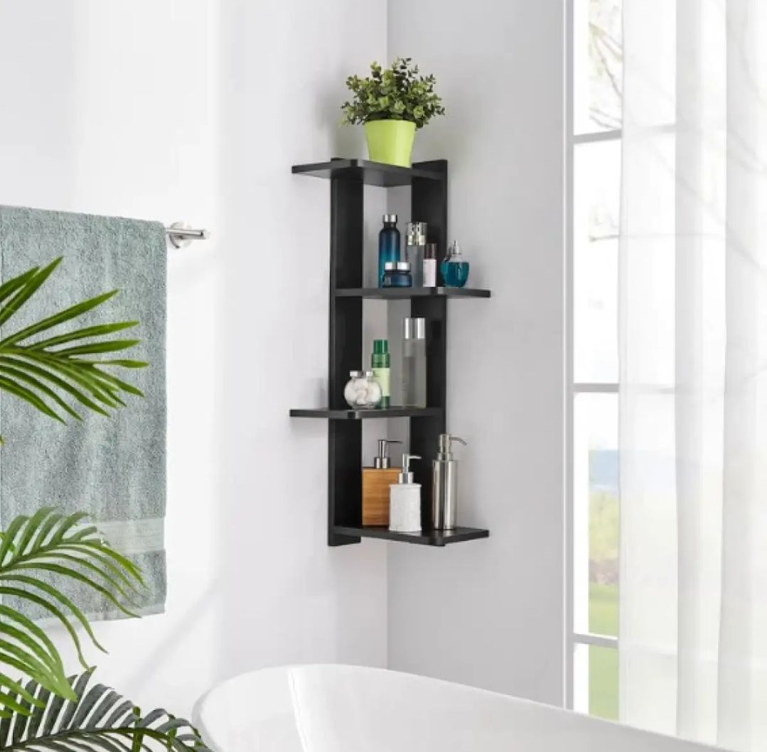 Picture of Timber Furniture Water registered Melamine Board Book And Showpiece Stand wall rack