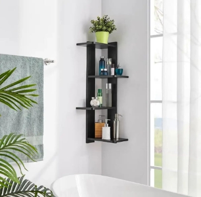 Picture of Timber Furniture Water registered Melamine Board Book And Showpiece Stand wall rack