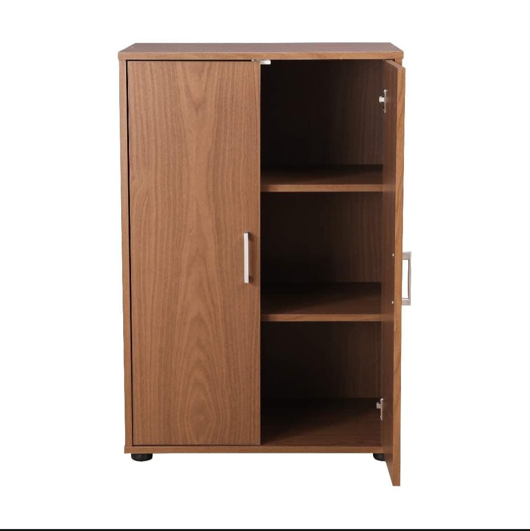 Picture of Timber Furniture Multipurpose Side Board Cabinet-Storage Cabinet 2 Doors Cupboard | Multipurpose Storage Cabinet for Kitchen and Living Room or Office use 36X24X12" - Antiq