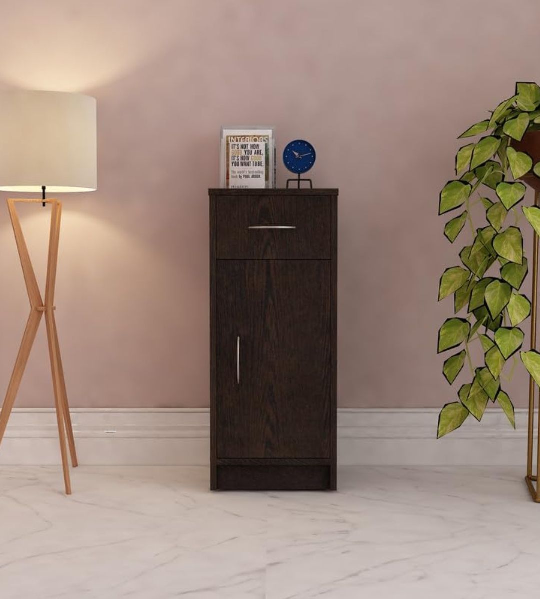 Picture of Timber Furniture Timber Furniture Nest Multipurpose Storage Unit/Engineered Wood Free Standing Cabinet