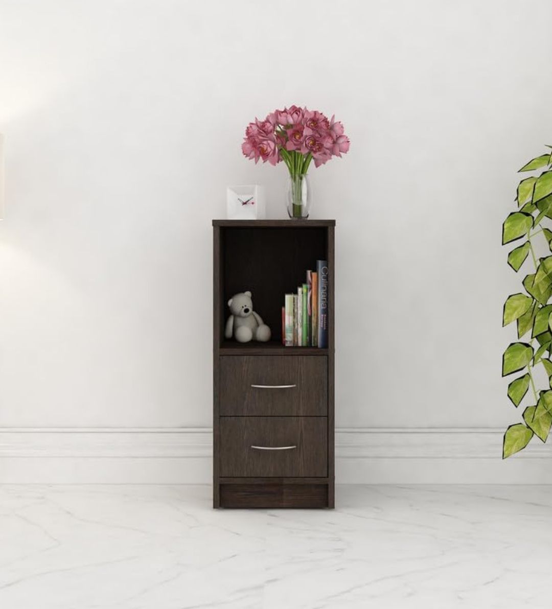 Picture of Timber Furniture Timber Furniture Multipurpose Storage Unit/Engineered Wood Free Standing Cabinetwith 2 Door