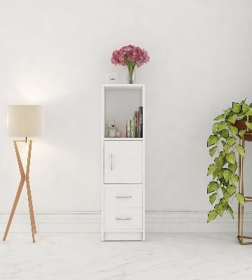 Picture of Timber Furniture Timber Furniture Multipurpose Storage Unit/Engineered Wood Free Standing Cabinet