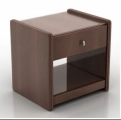 Picture of Timber Furniture Bed Side Table 18H 12L 12W Inches HM01 - Antique White