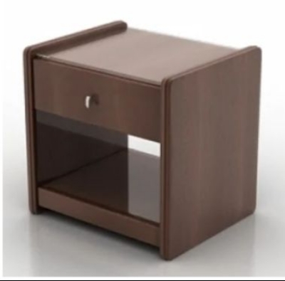 Picture of Timber Furniture Bed Side Table 18H 12L 12W Inches HM01 - Antique White