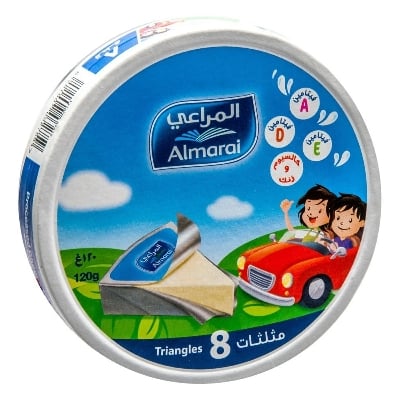 Picture of Almarai Cheese Triangles 8 Cheese 120gm