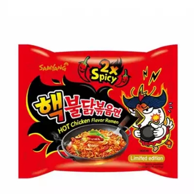 Picture of Hot Chicken Ramen Noodles 2X Spicy - Ramen Noodles