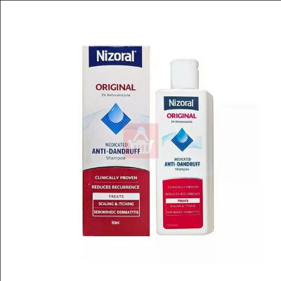 Picture of Nizoral 2% Ketoconazole Hair Care Anti Dandruff Shampoo 50ml(Thailand)