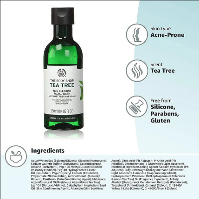 Picture of The Body Shop Tea Tree Skin Clearing Mattifying Toner 250ml