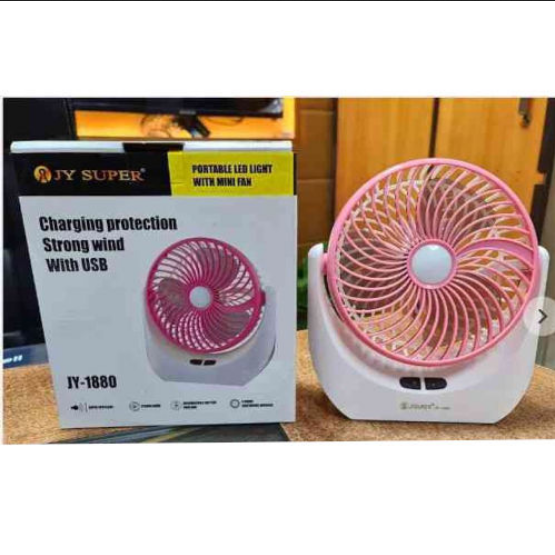 Picture of JY Super JY-1880 Portable LED Light with Mini Fan