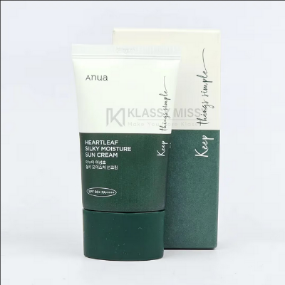 Picture of Anua Heartleaf Silky Moisture Sun Cream 50ml