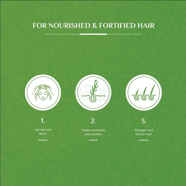 Picture of Vatika Natural Hairfall Shampoo for Weak hair & Prone to Hairfall Shampoo - (400ml)