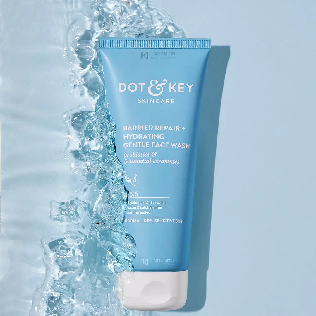 Picture of Dot and Key Barrier Repair, Hydrating ph 5.5 Gentle Face Wash for Normal, Dry and Sensitive Skin