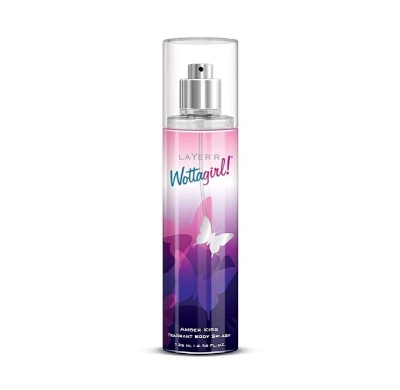 Picture of Layer'r Wottagirl Amber Kiss Perfume Eau De Parfum for Women 135 Ml