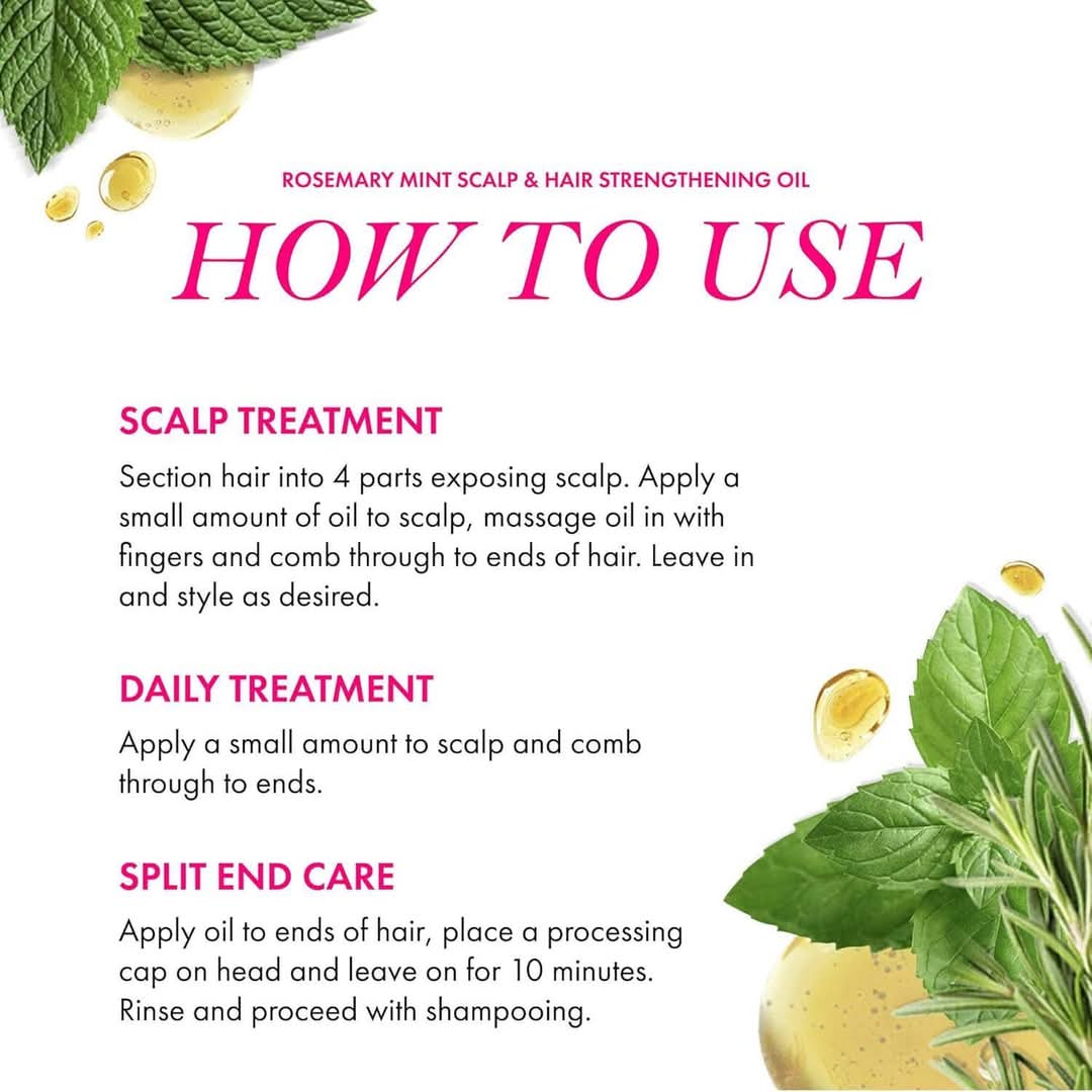 Picture of Mielle Rosemary Mint Scalp Hair Strengthening Oil 59ml