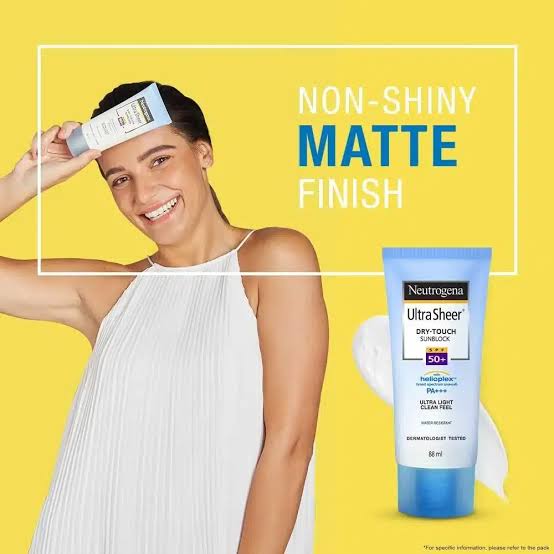 Picture of Neutrogena Ultra Sheer Dry-Touch Sunblock SPF50+ PA+++ for Ultra Light Clean Feel 80ml