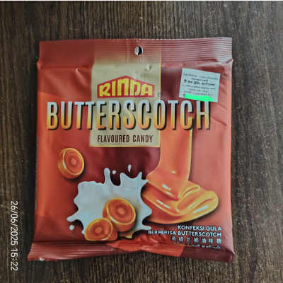 Picture of Rinda Butterscotch Candy 100Gm-Malaysia