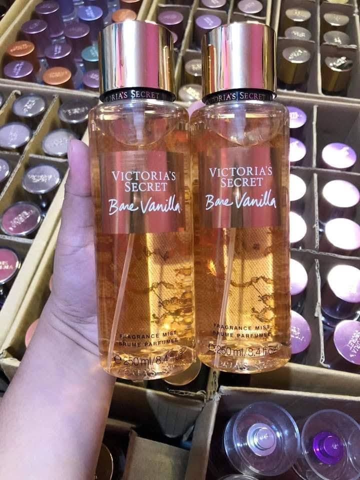 Picture of 250ml-any flavour-(1pcs)Victorias Secret Bare Vanilla Body Mist & Pure Seduction Body Mist & Coconut Passion Body Mist available -250ml