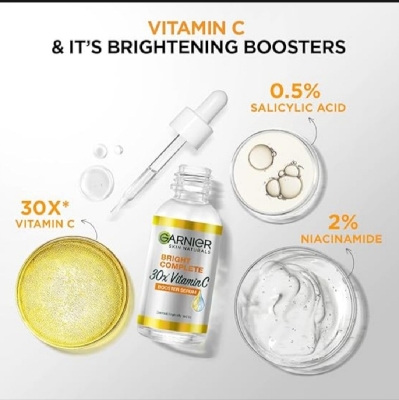 Picture of Garnier Bright Complete Vitamin C Serum 15ml - Face Serum