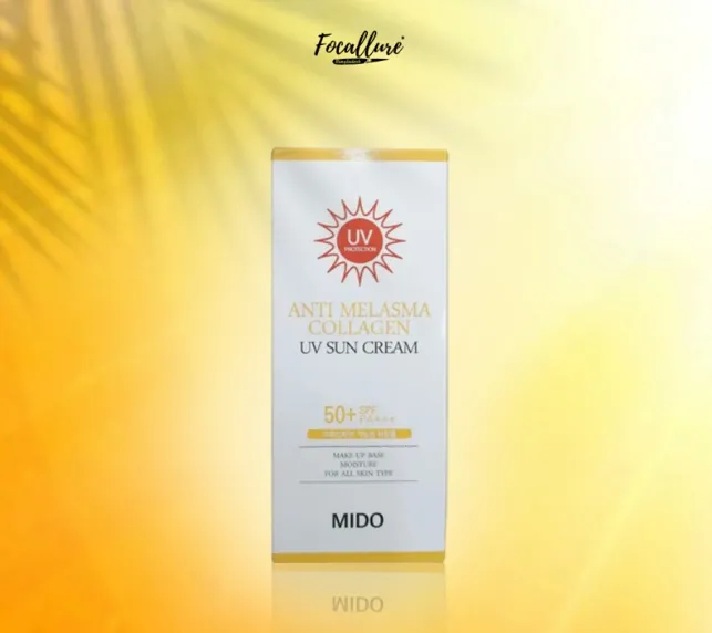 Picture of Mido Anti Melasma Collagen UV 50+ Sun Cream - 70ml For Protecting your Skin From UV Rays