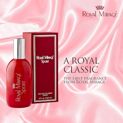 Picture of Body perfume party scent Royal mirage SPORT used for male/ female - 120 ml