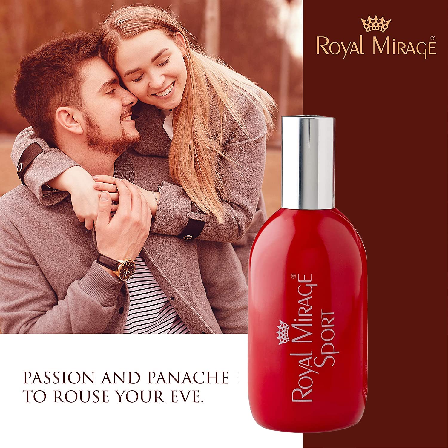 Picture of Body perfume party scent Royal mirage SPORT used for male/ female - 120 ml
