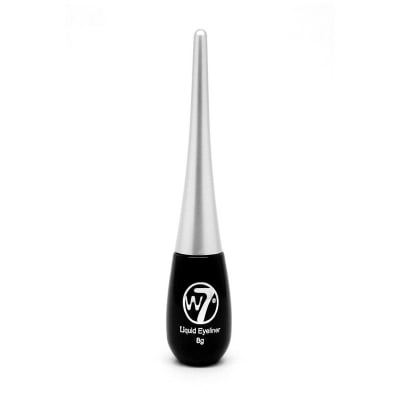 Picture of W7 Liquid Eyeliner Pot 8 Gm Black Brown Waterproof Long-lasting Makeup for Eyes