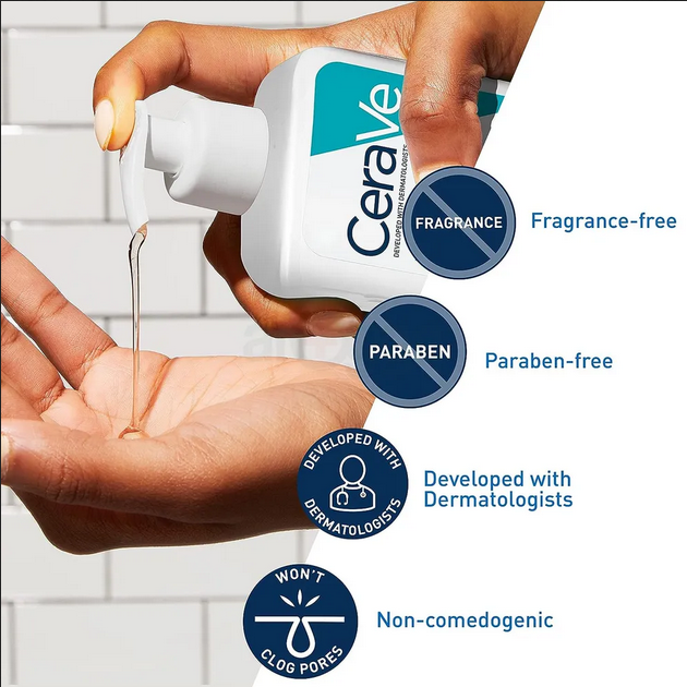 Picture of Cerave Acne Control Cleanser with 2% Salicylic Acid Acne Treatment-237ml