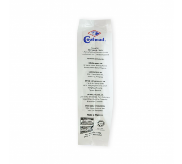 Picture of COWHEAD 3 IN 1 PREMIUM WHITE COFFEE (36G X 12 SACH)-Malaysia