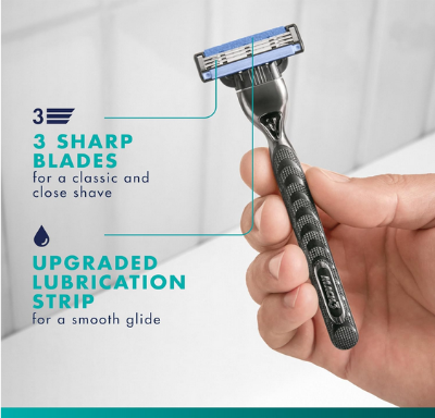 Picture of Gillette Mach3 Men's Razor Blade Refills, 12 Refills