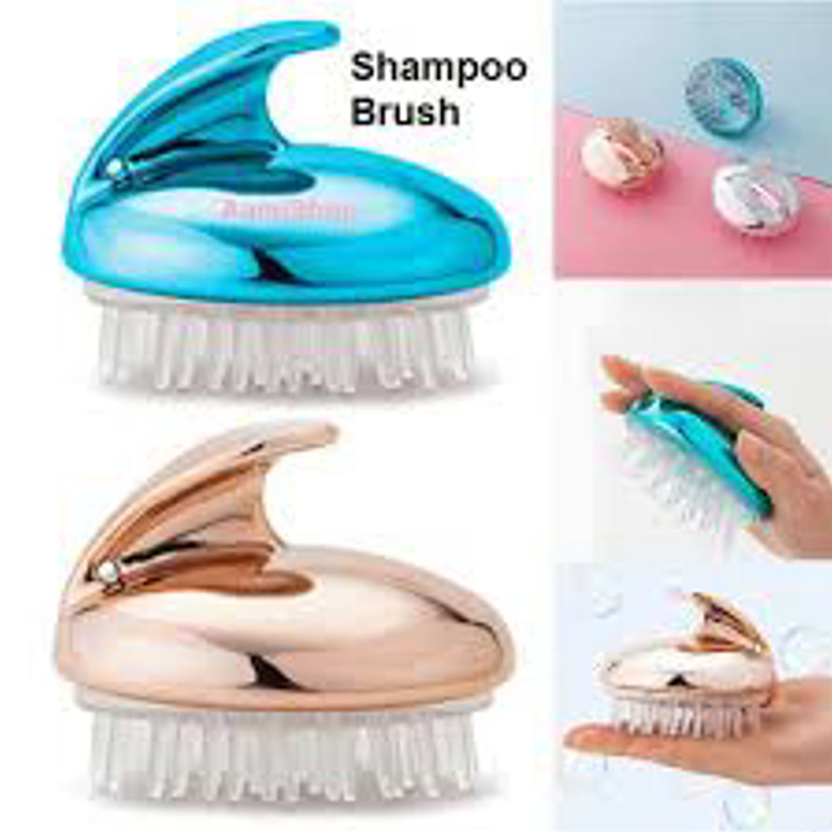 Picture of Silicone Shampoo Brush and Sculp