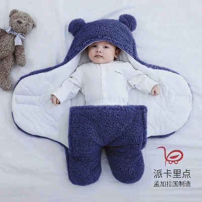 Picture of Soft Newborn Baby Wrap Blankets Baby Sleeping Bag