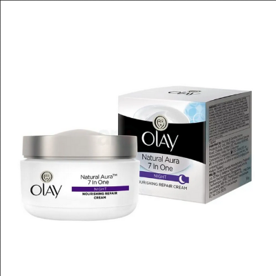 Picture of Olay Natural Aura Night Nourishing Repair Cream 50gm
