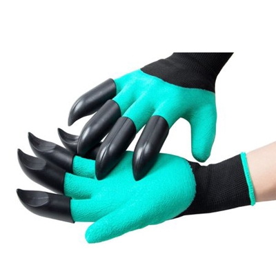 Picture of Gardening Gloves, Thorn Resistant Safe Garden Gloves for Pruning Roses Gardening Tools 1 pair