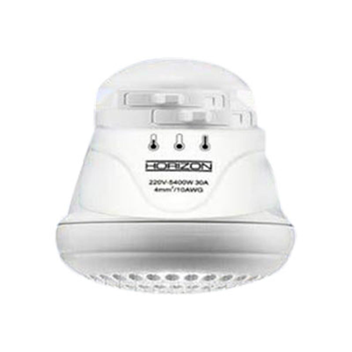 Picture of Horizon Electric Instant Hot Water Shower White And Blue