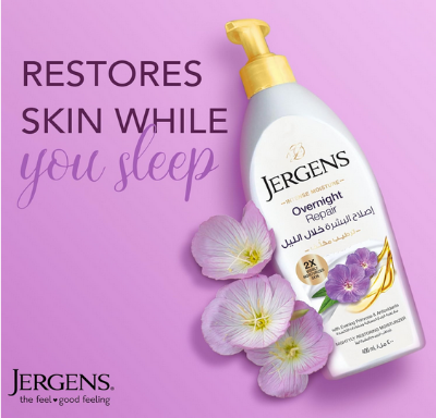 Picture of Jergens Overnight Repair Nightly Restoring Moisturizer 400ml-UAE