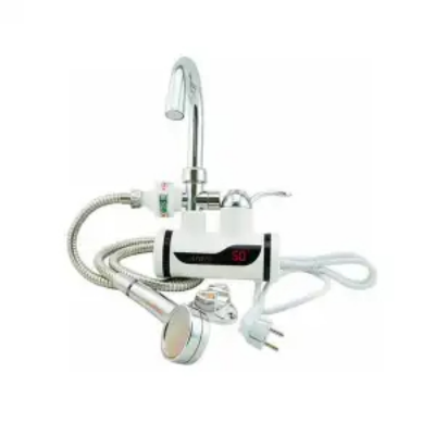 Picture of Hand Shower with Electric Digital Display Instant Hot Water Tap,Digital Bathroom Heater (Wall Mount)