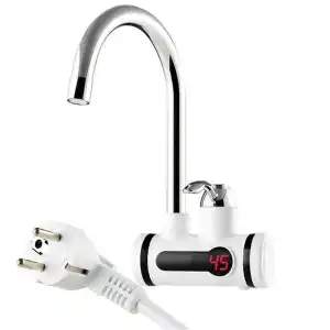 Picture of Hand Shower with Electric Digital Display Instant Hot Water Tap,Digital Bathroom Heater (Wall Mount)