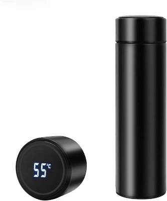 Picture of 500ml Thermos Stainless steel tumbler insulated water bottle cute coffee thermos cup LED Touch Display Temperature Vacuum Flasks