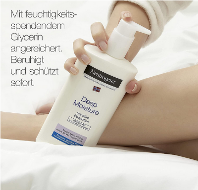 Picture of Neutrogena Deep Moisture Body Lotion Dry Skin 400ml-