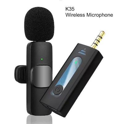 Picture of K35 Wireless Microphone For 3.5mm (1:1) - Black