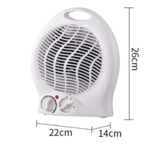 Picture of Bushra 2000W Room Heater for  Use, 3 Heat Settings, Fan- Mode