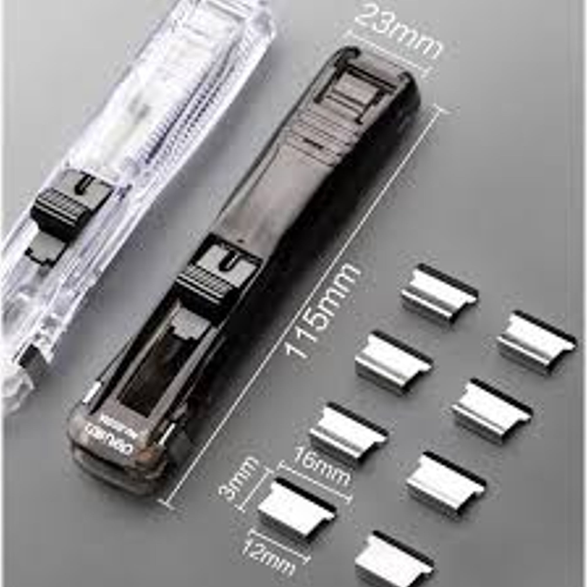 Picture of kayru Paper Clip Set Binder Clips Paper Clamps for Office School medium steel paper clip