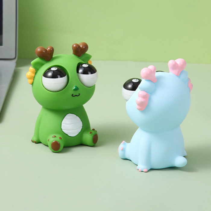 Picture of Olhos Explosivos Pinch Decompression Toy, Squeeze Dragon Doll
