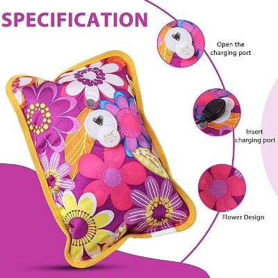 Picture of Electric Hot Water Bag pain remover - Multicolour