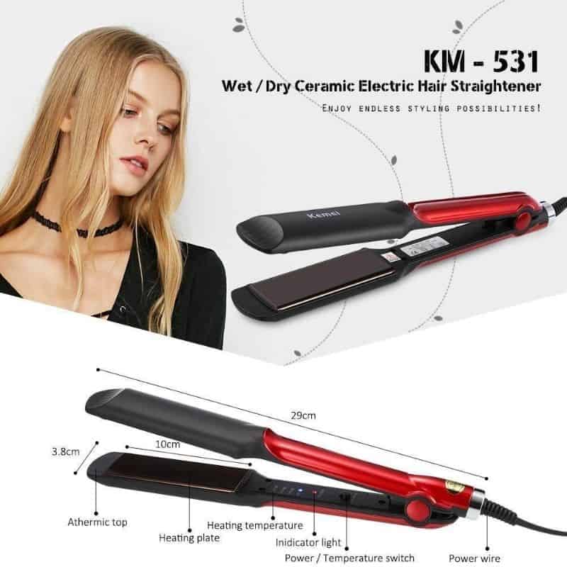 Picture of Kemei KM-531 Professional Hair Straightener