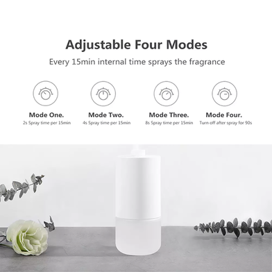 Picture of Xiaomi Mijia Automatic Air Freshener Spray – Perfume Machine Set - White