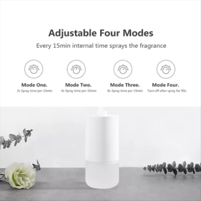 Picture of Xiaomi Mijia Automatic Air Freshener Spray – Perfume Machine Set - White