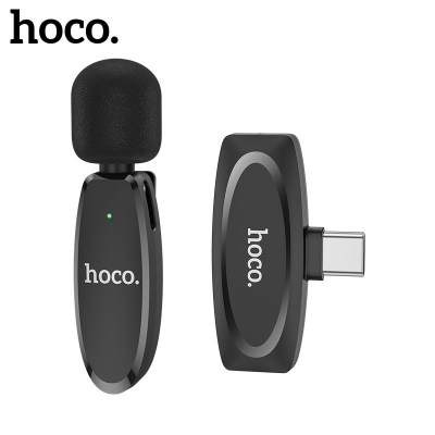 Picture of Hoco L15 Type-C Lavalier Wireless Microphone Android /Apple